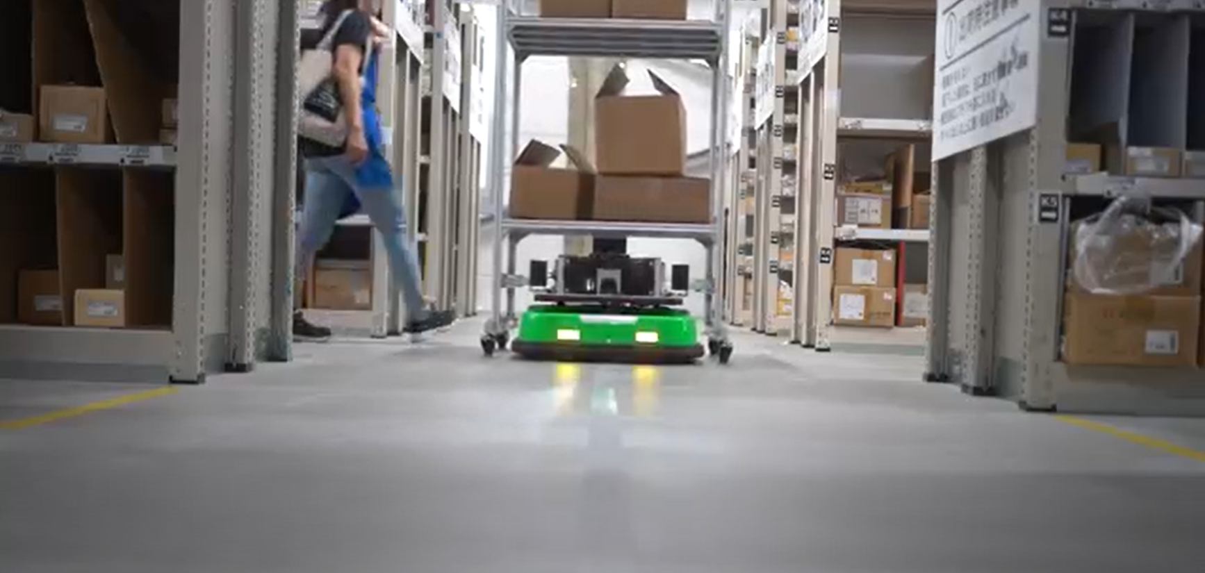 キビテク独自の遠隔制御システムを搭載した自律走行型搬送ロボットによる新しい搬送サービス「HATSキャリー」の販売を開始 ～株式会社八幡ねじの物流倉庫にてピッキングの効率化・改善を目的とした物流DX～1